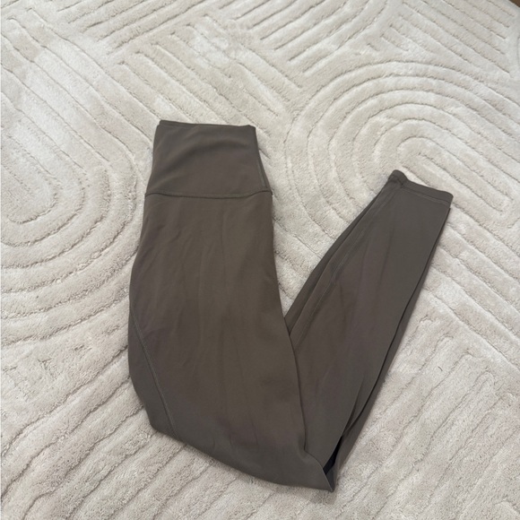 CRZ YOGA butterluxe olive green High-Waisted Leggings - Picture 5 of 5